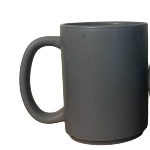 Designpac Other - DesignPac Gray Ceramic Coffee Mugs 12 oz Dishwasher & Microwave Safe